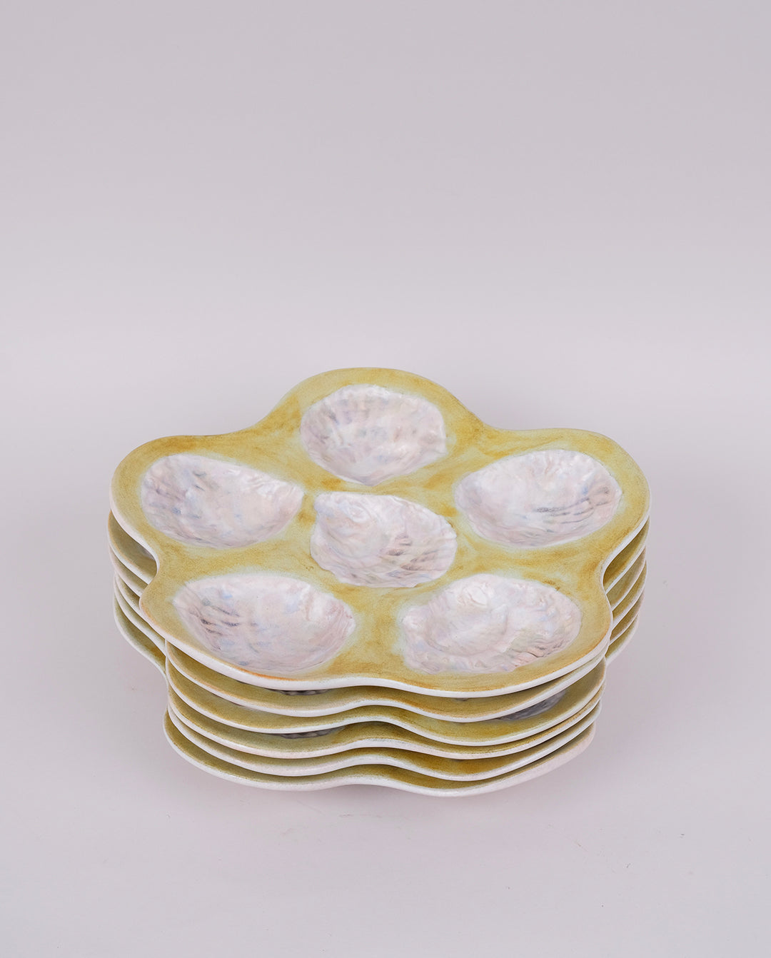 Assiettes à huîtres Guillot x2