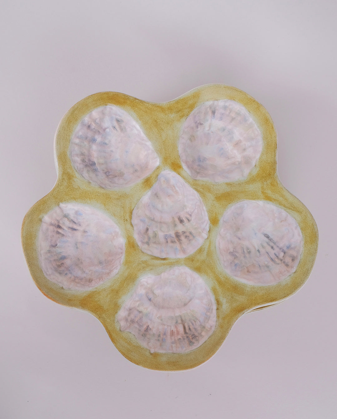 Assiettes à huîtres Guillot x2