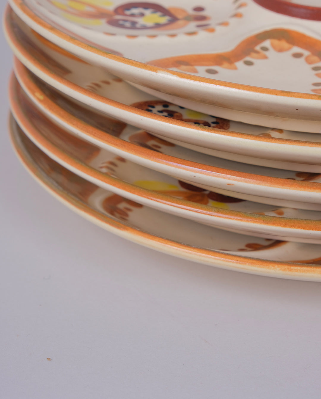 Assiettes à huîtres Quimper