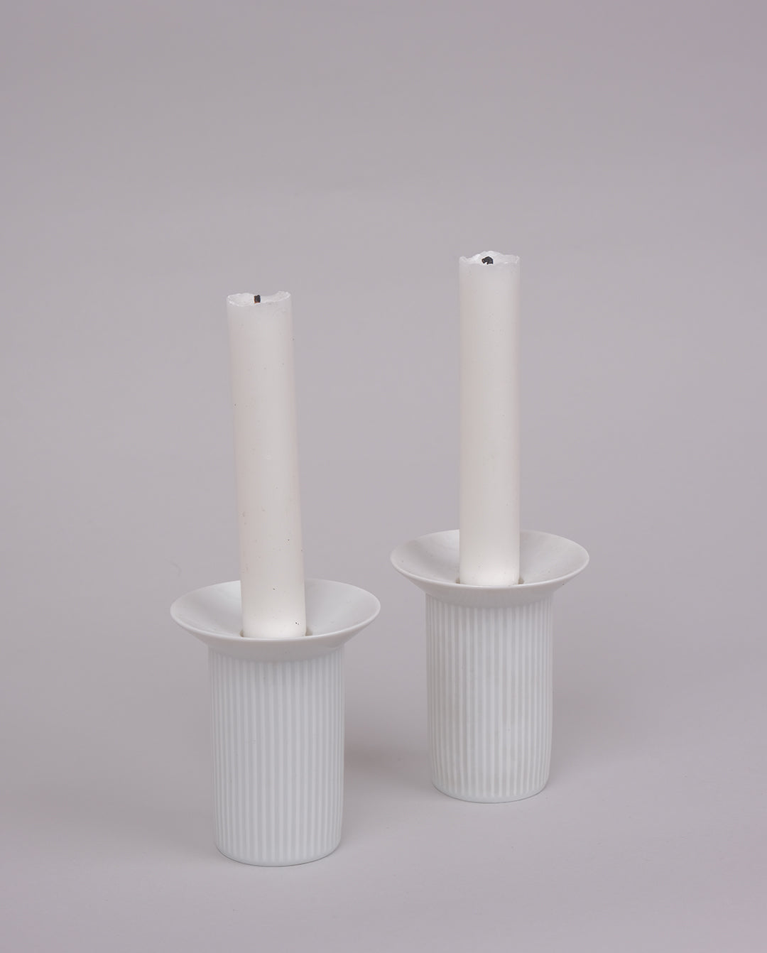Bougeoirs en céramique x2