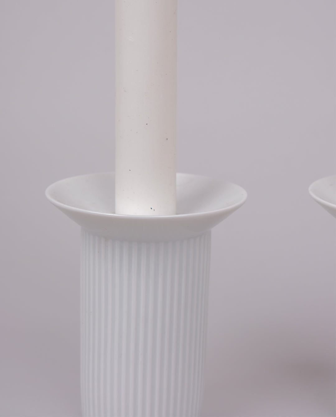 Bougeoirs en céramique x2