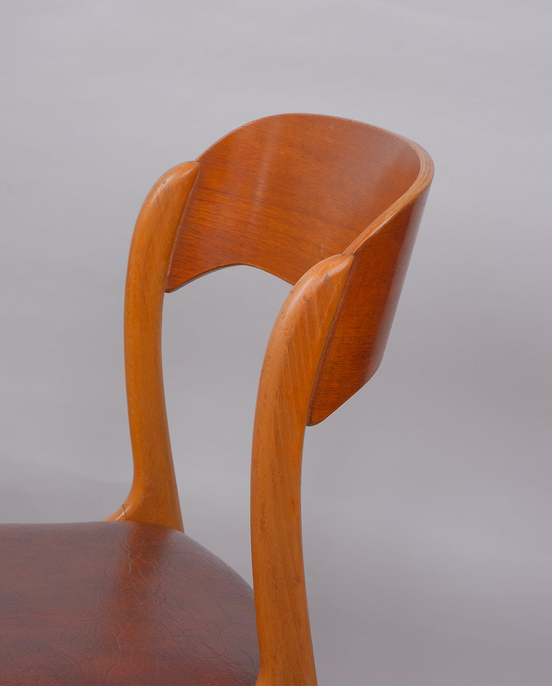 Chaise traineau Baumann, années 60
