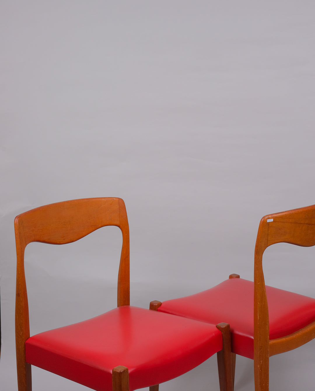 Chaises au style scandinave x2, années 60
