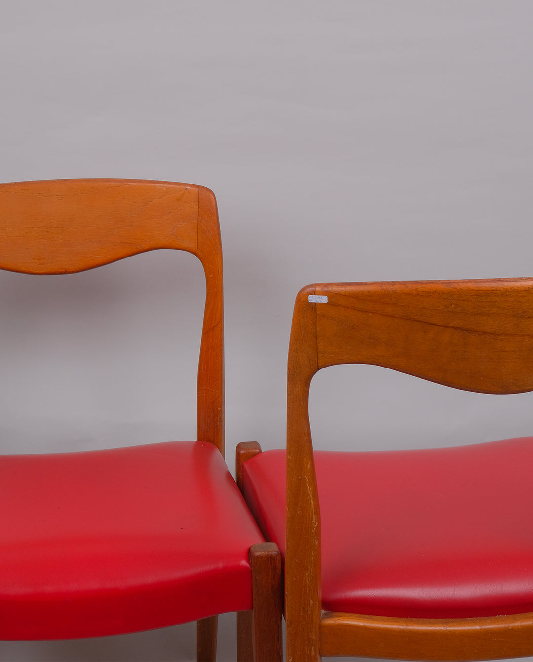 Chaises au style scandinave x2, années 60