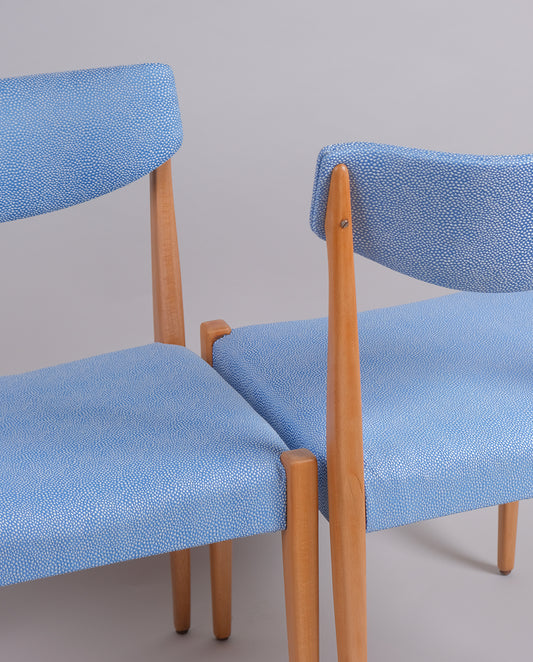 Chaises vintage restaurées x2