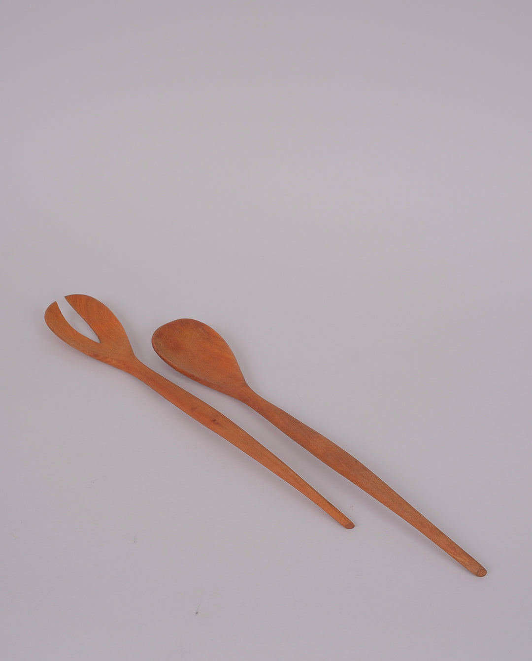 Couverts à salade en teck