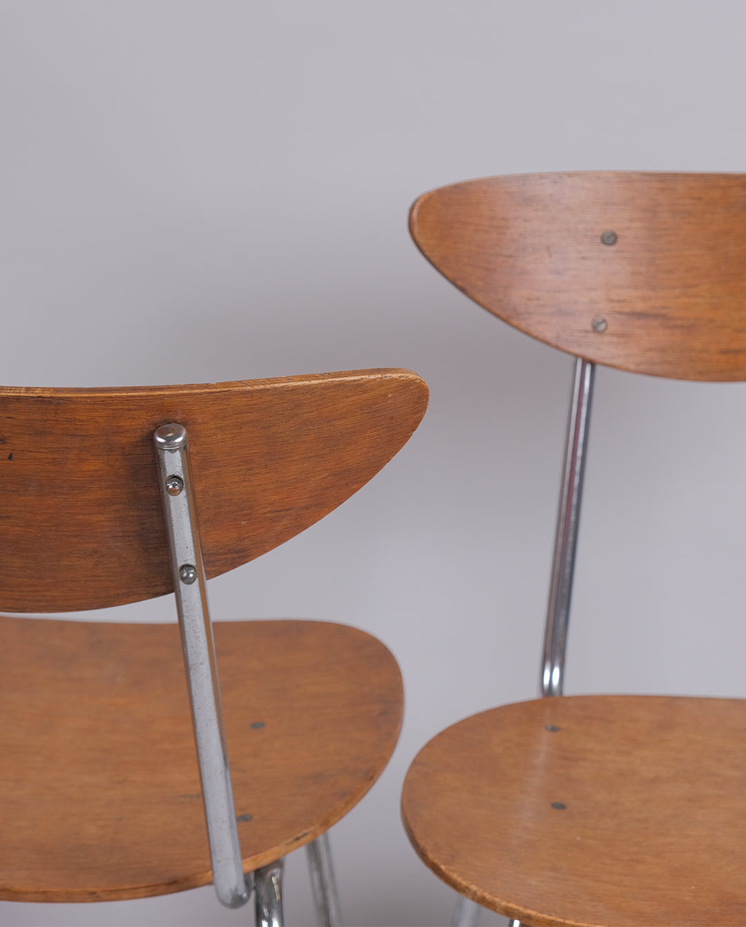 Chaises années 60 x2