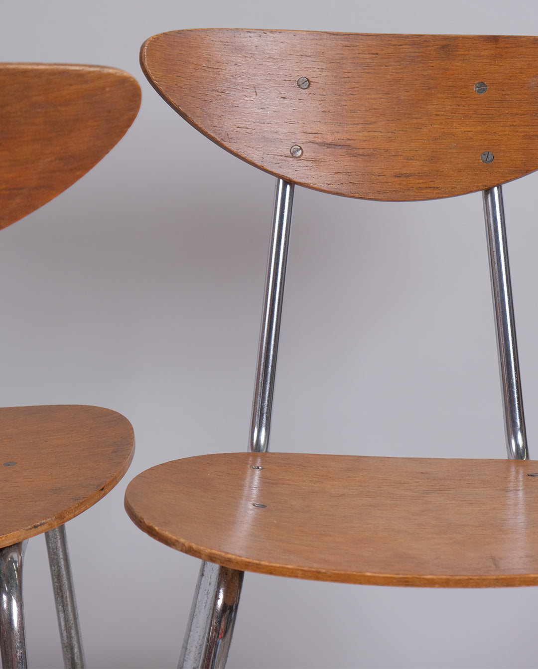 Chaises années 60 x2