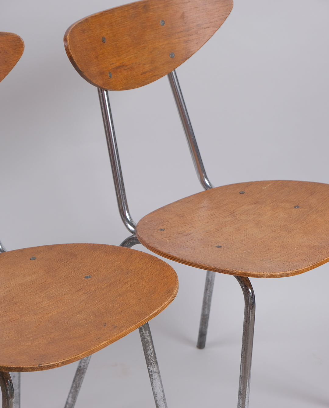 Chaises années 60 x2
