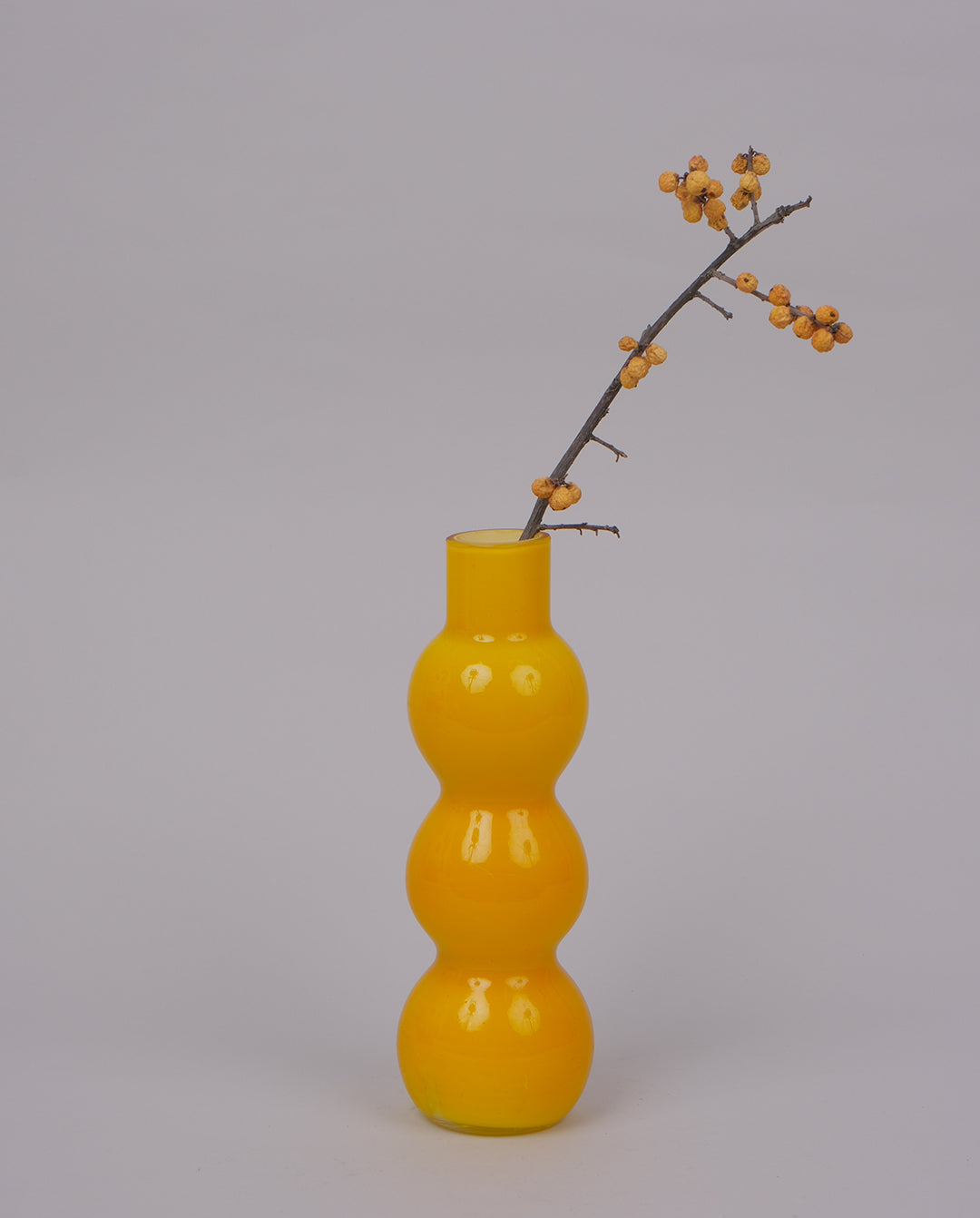 Vase en verre, années 70