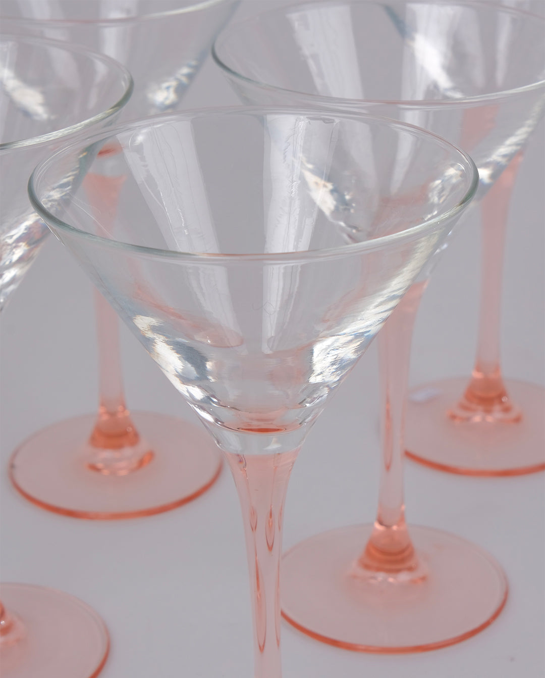 Verres à martini vintage x6