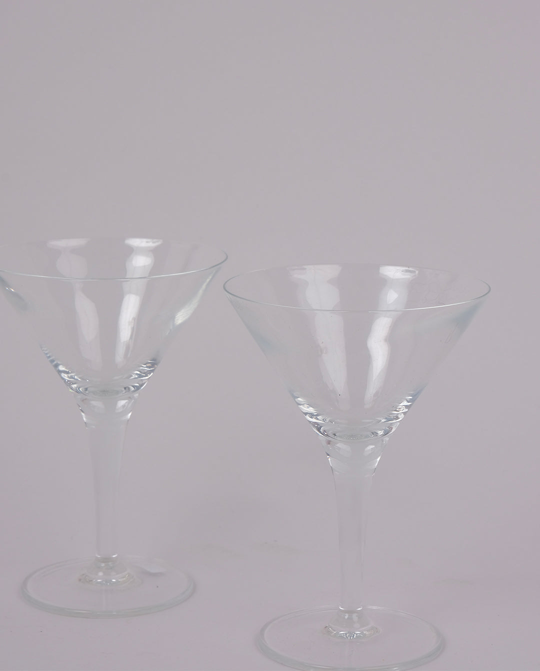Verres à martini x2