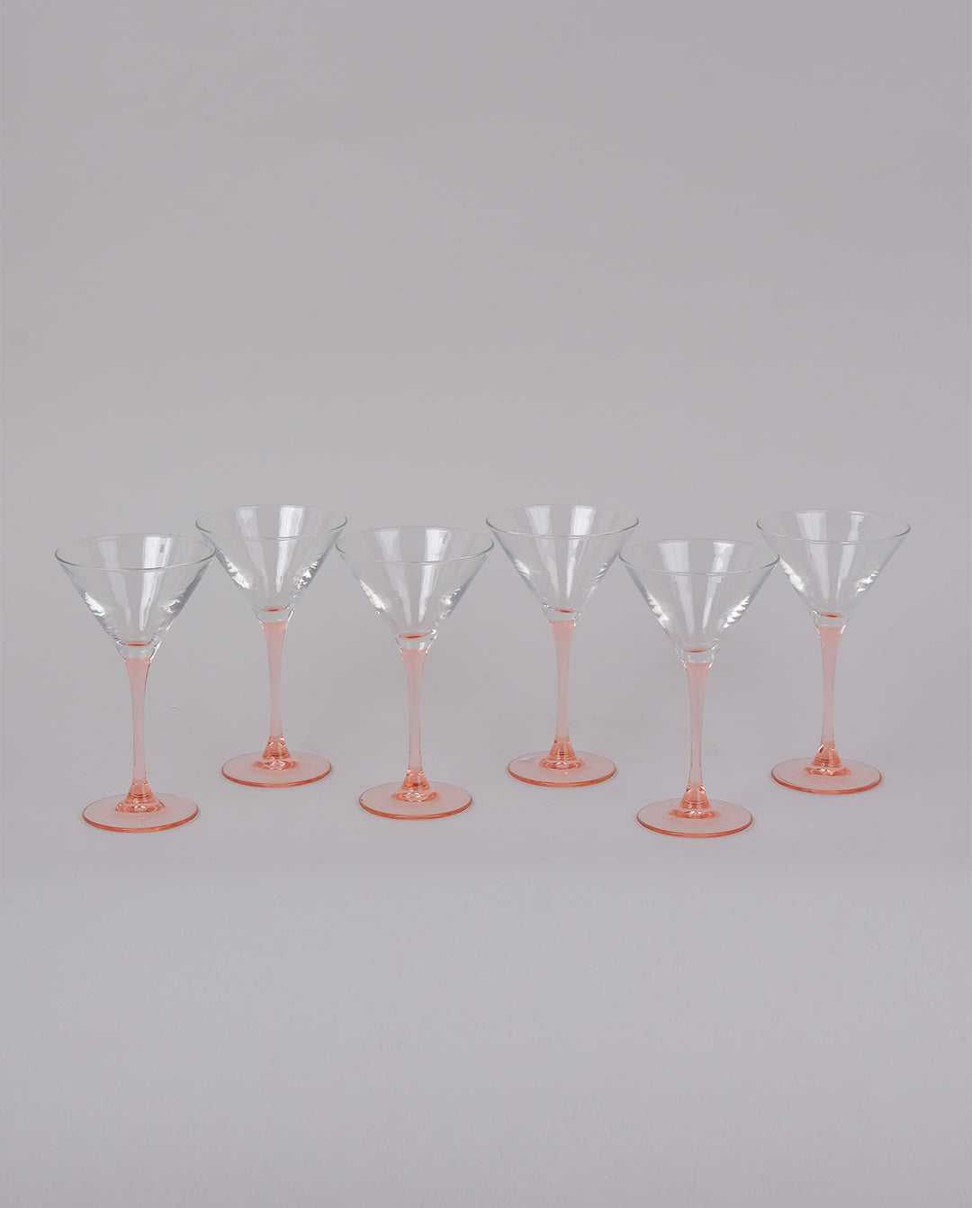 Verres à martini vintage x6