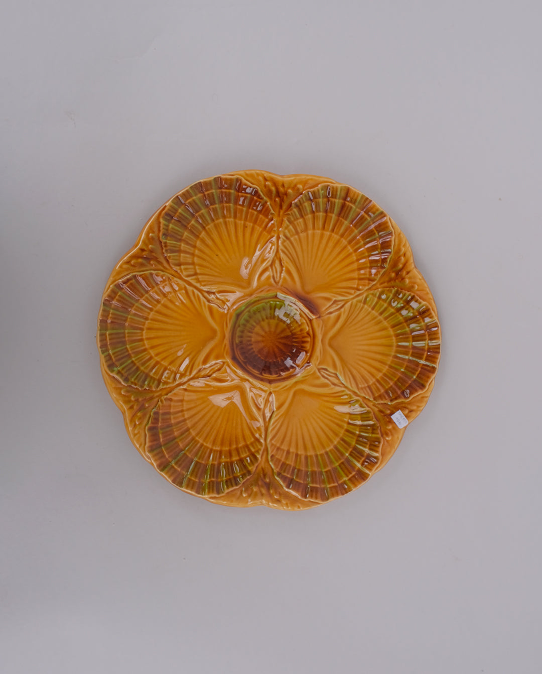 Assiette à huîtres Sarreguemines