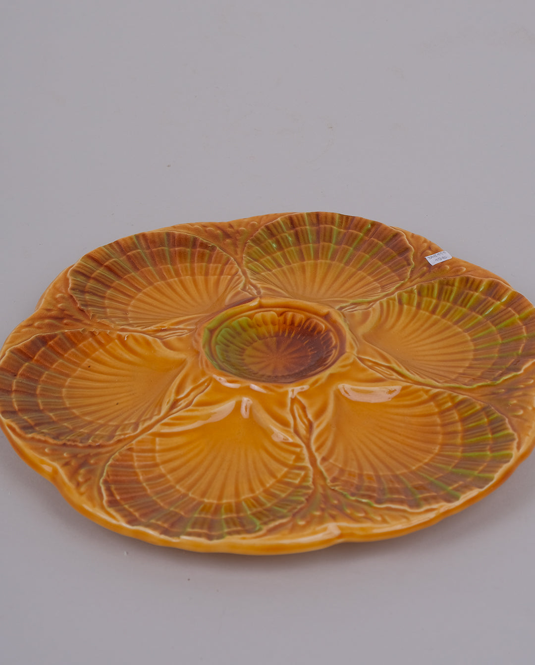 Assiette à huîtres Sarreguemines
