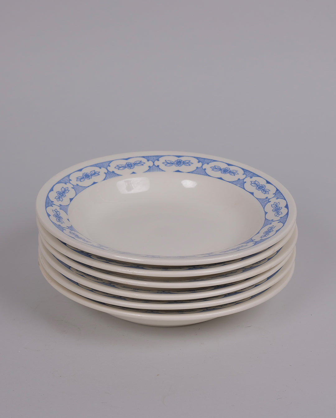 Assiettes creuses terre de fer x6