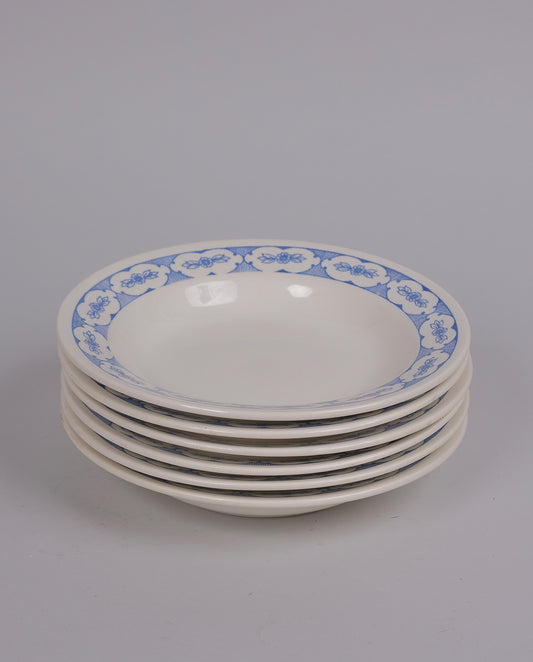 Assiettes creuses terre de fer x6