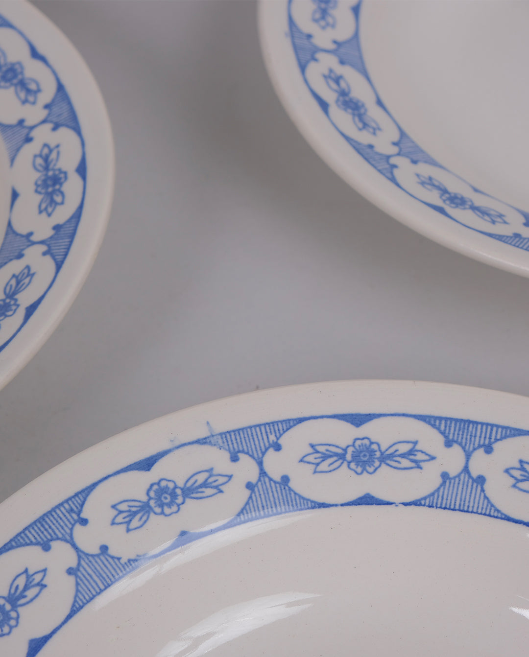 Assiettes creuses terre de fer x6