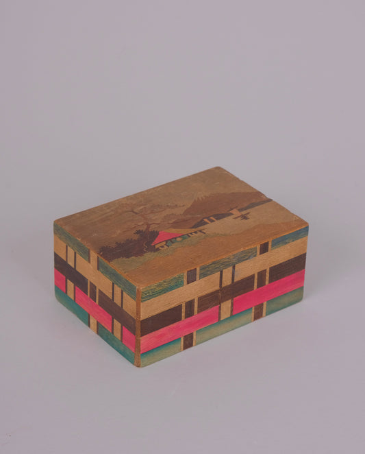 Boîte secrète en bois