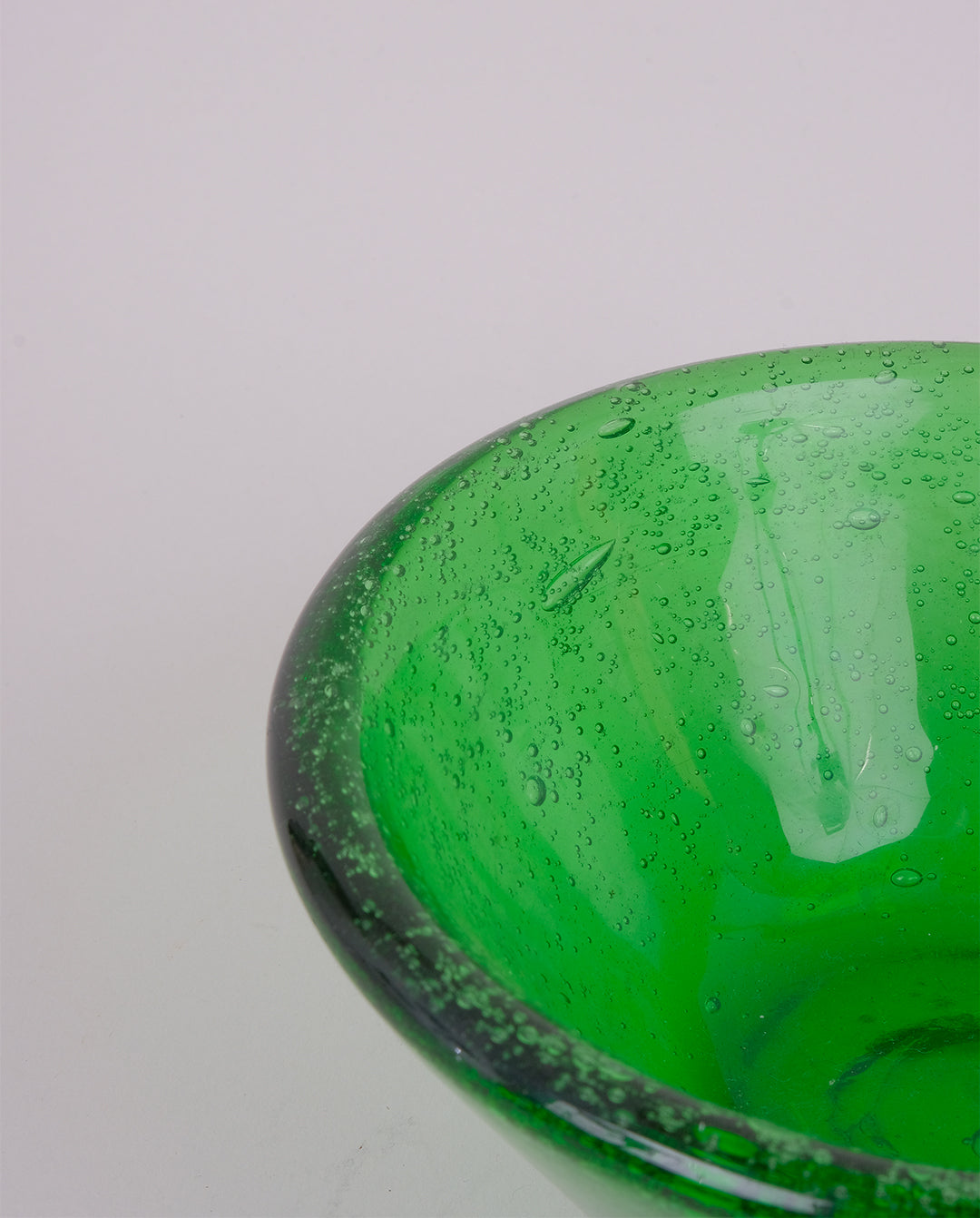 Bol en verre bullé
