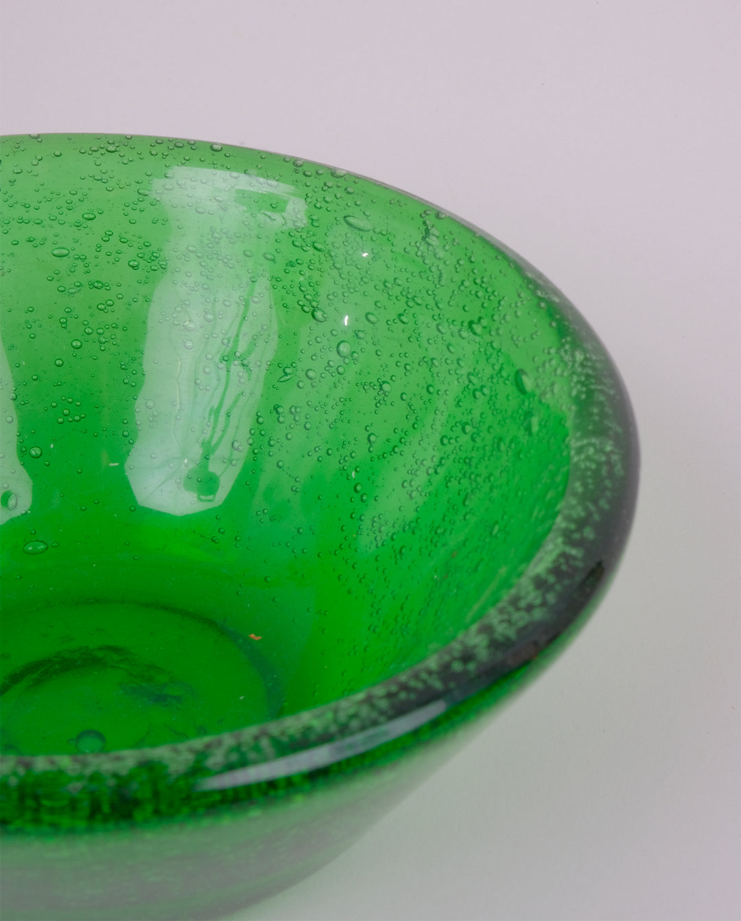 Bol en verre bullé
