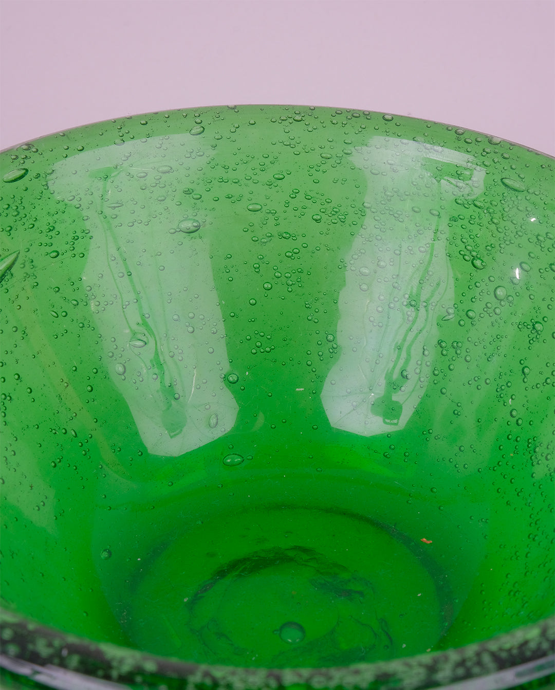 Bol en verre bullé