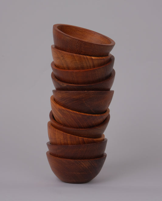 Bols artisanaux en bois