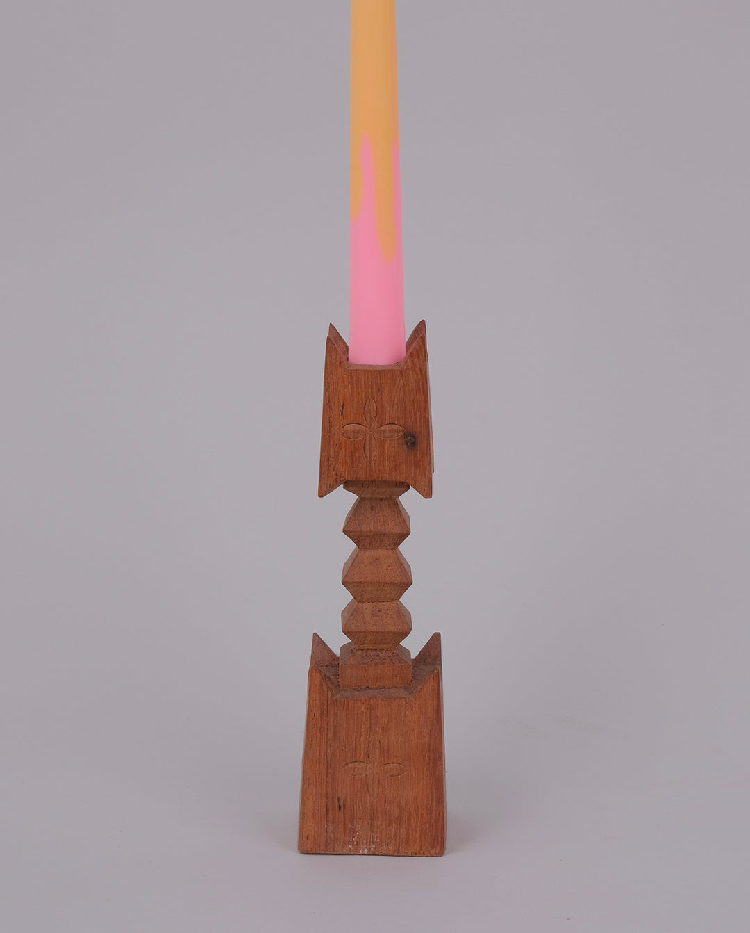 Bougeoir en bois