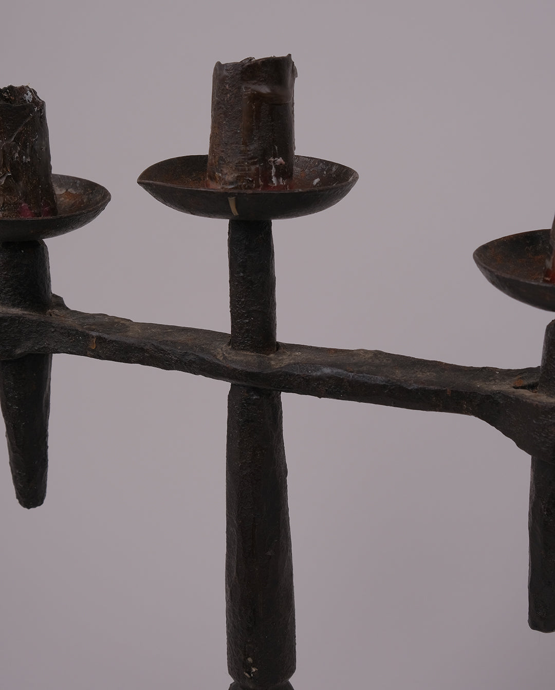 Bougeoirs brutalistes années 50 x2