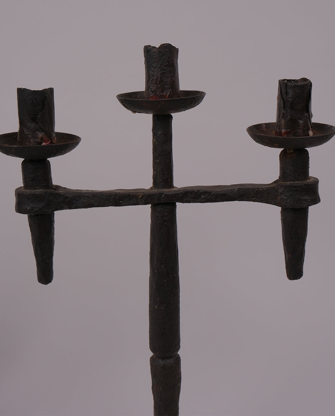 Bougeoirs brutalistes années 50 x2