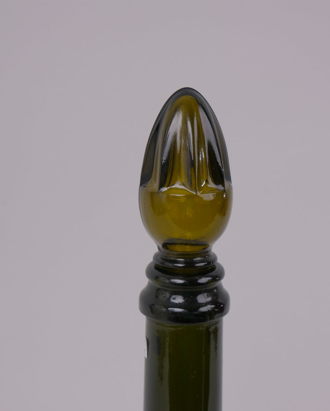 Carafe en verre fumé