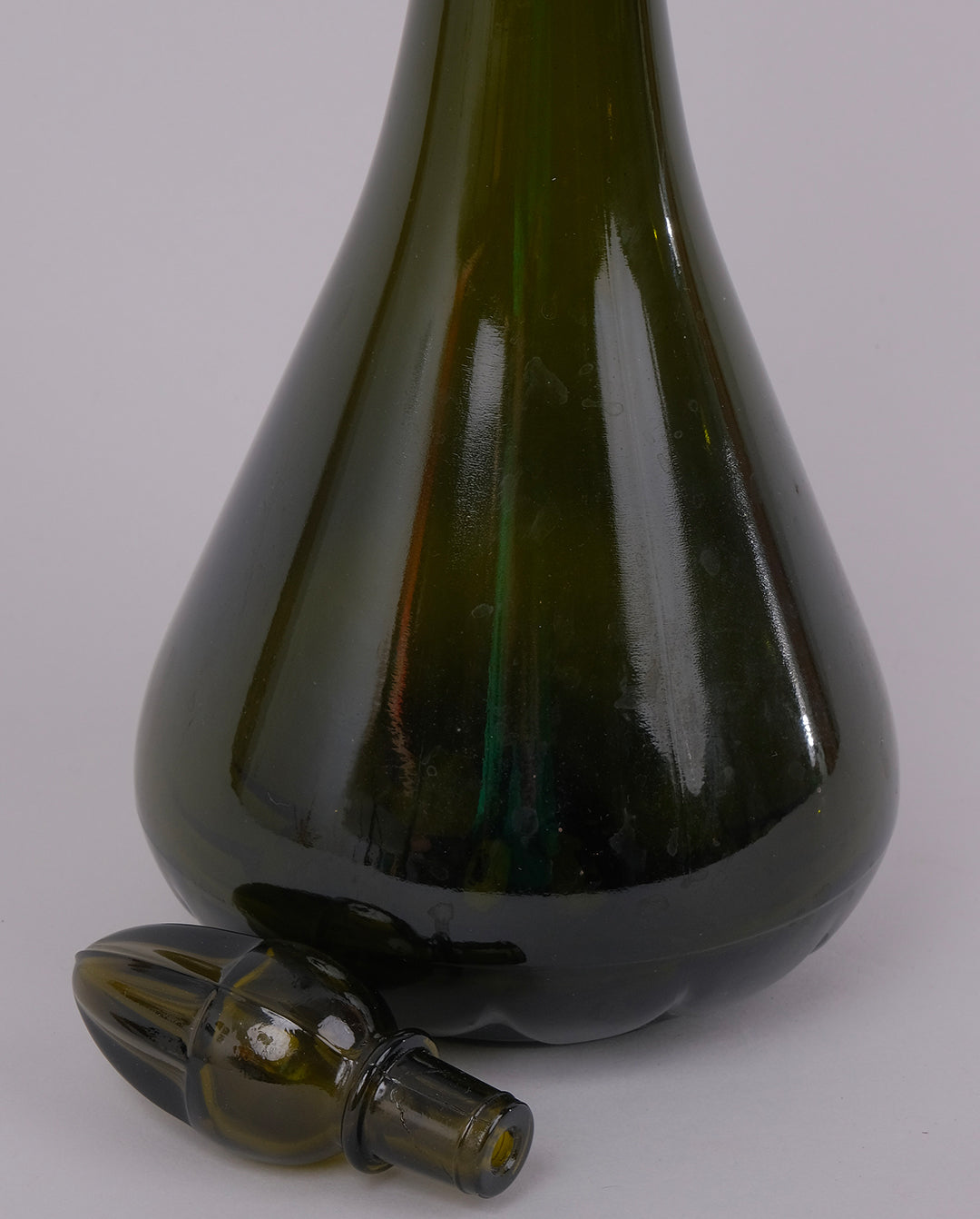 Carafe en verre fumé