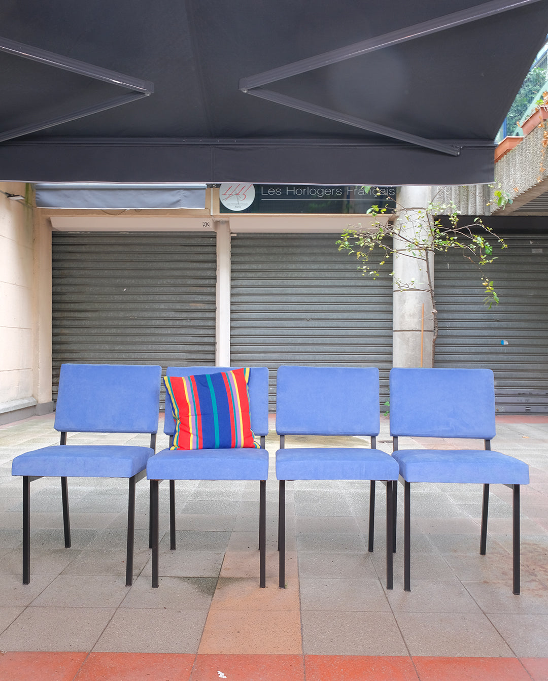Chaises années 60 x4