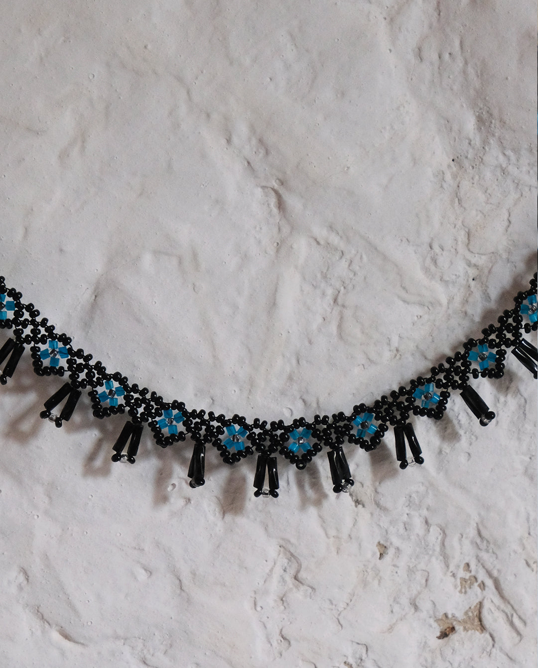 Collier en perles de rocaille