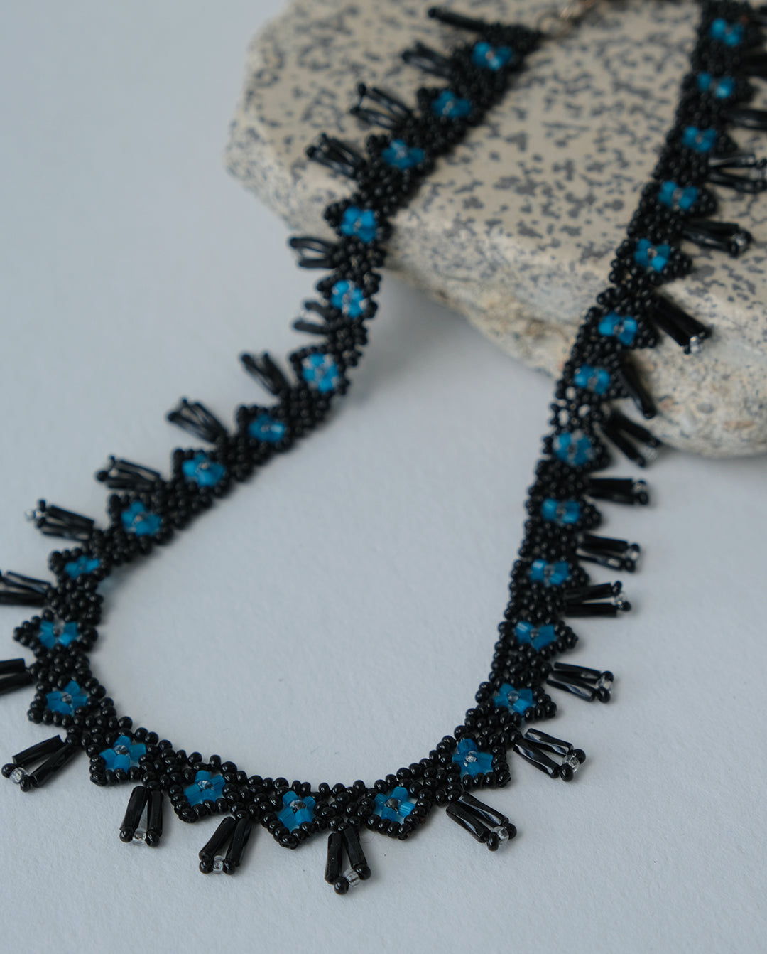 Collier en perles de rocaille