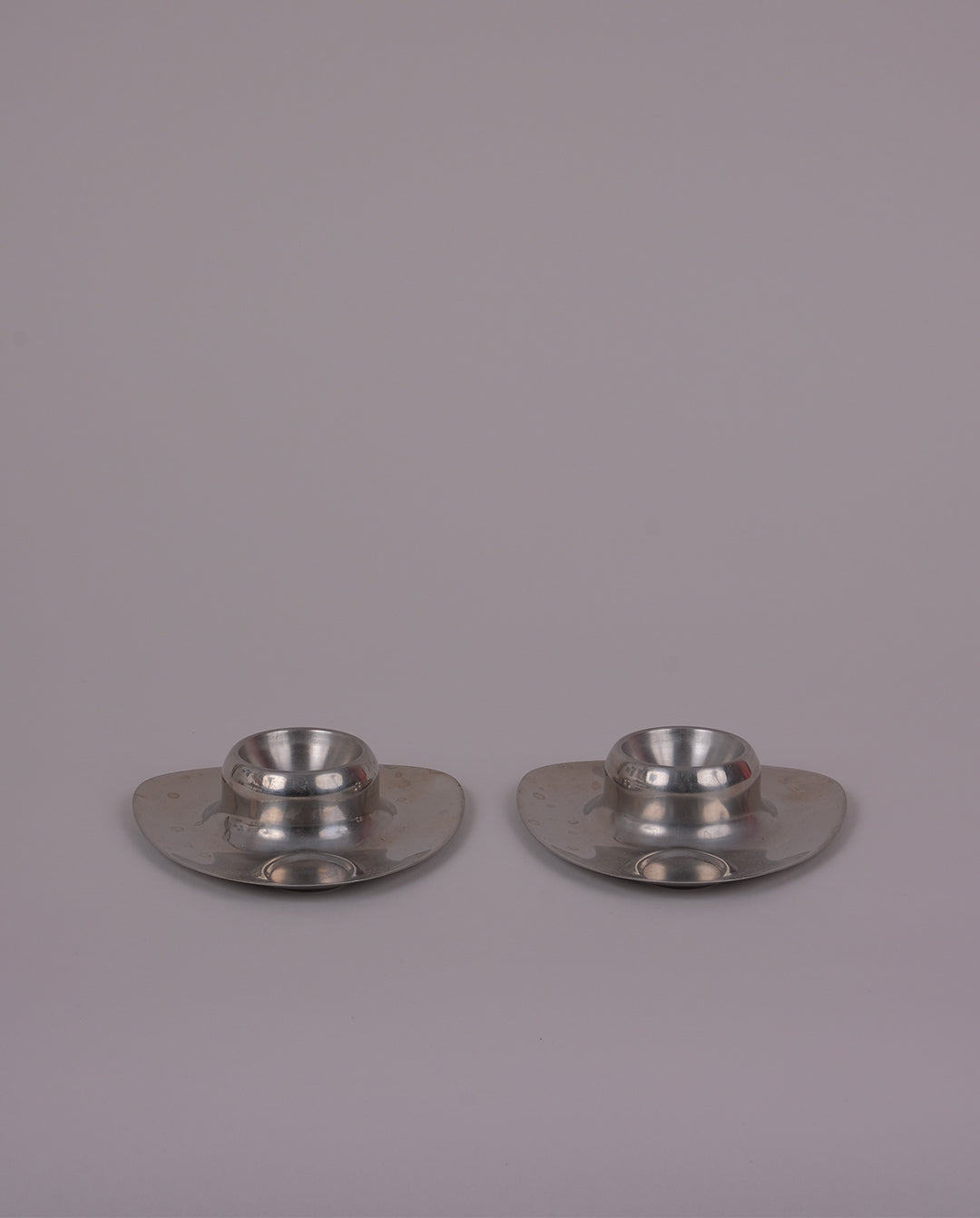 Coquetiers en inox x2
