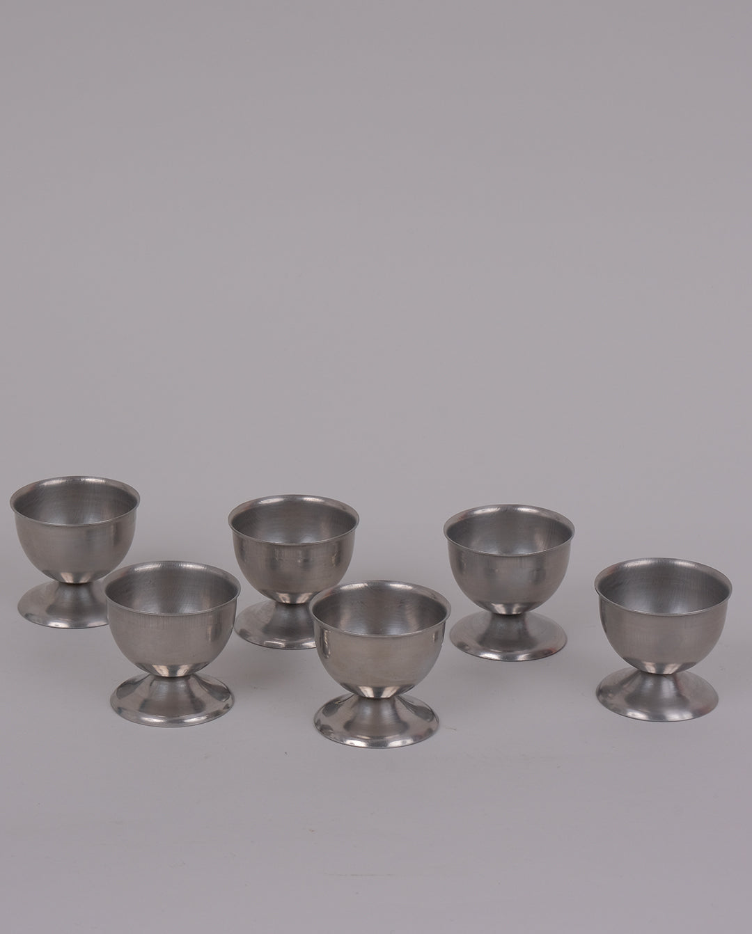 Coquetiers en inox x6
