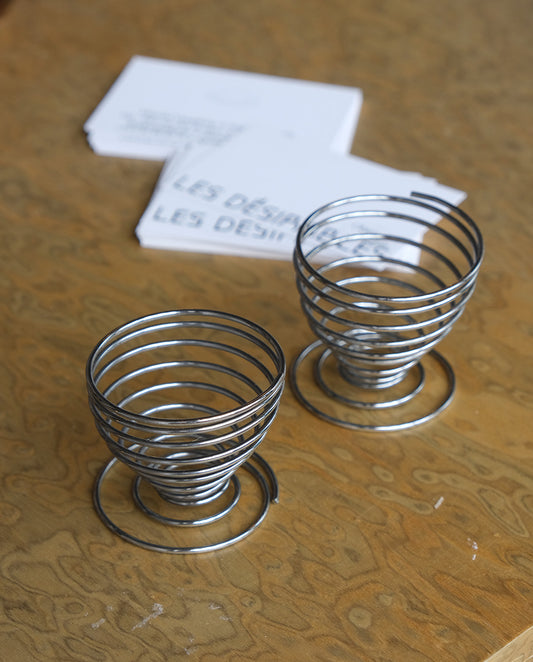 Coquetiers spirale x2