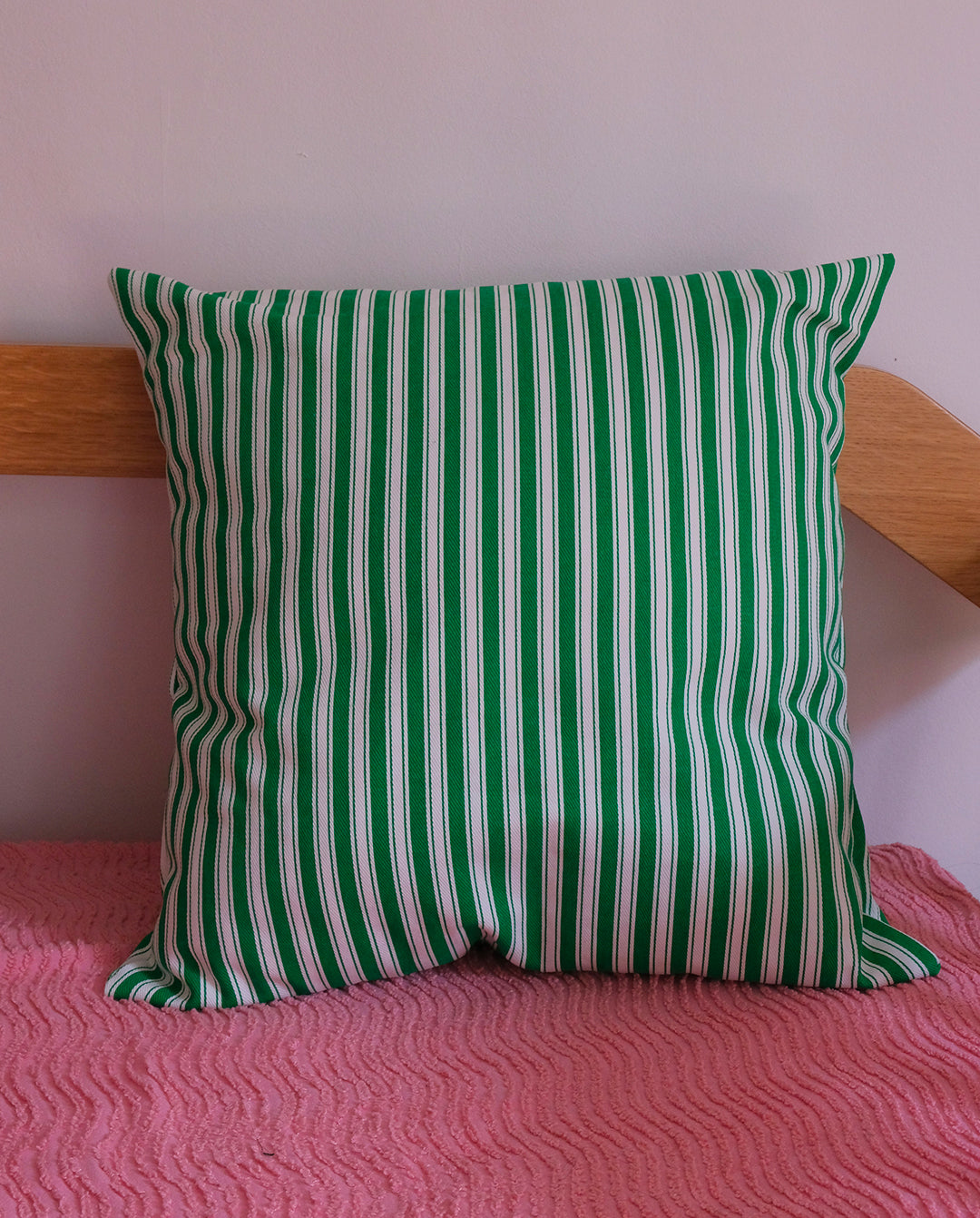 Coussin rayé 50x50