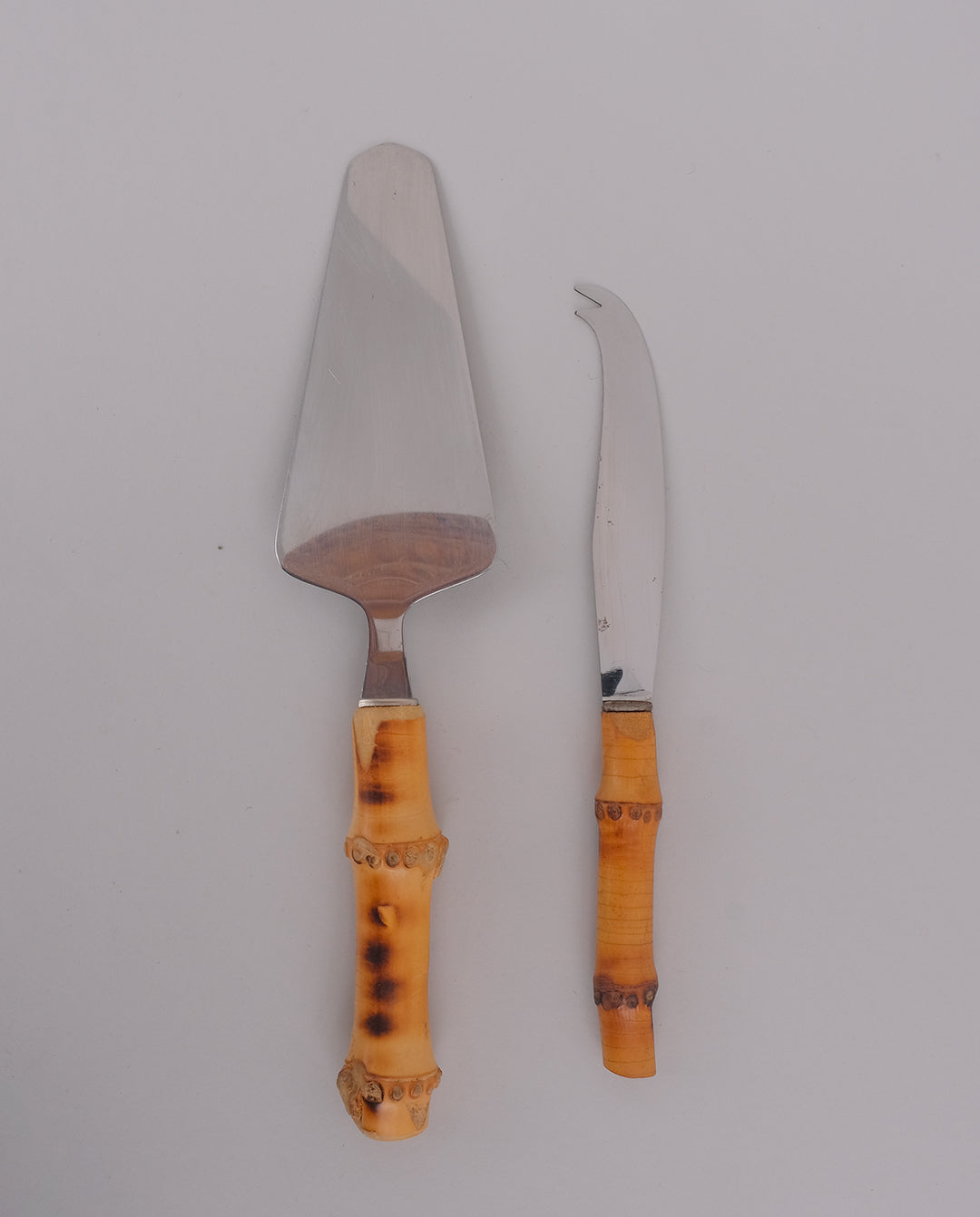 Couverts en bambou, années 70