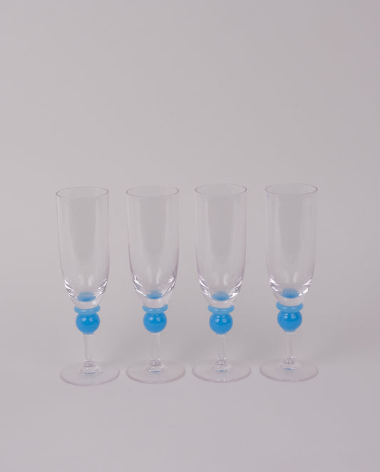 Flutes en cristal