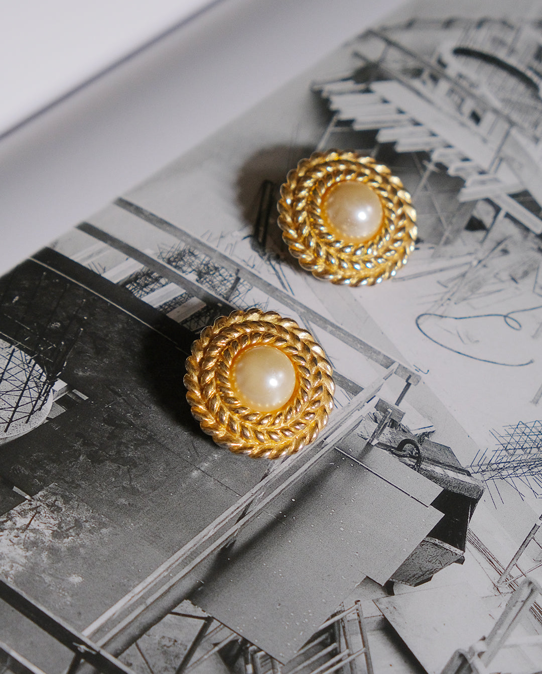 Clips d'oreille vintage