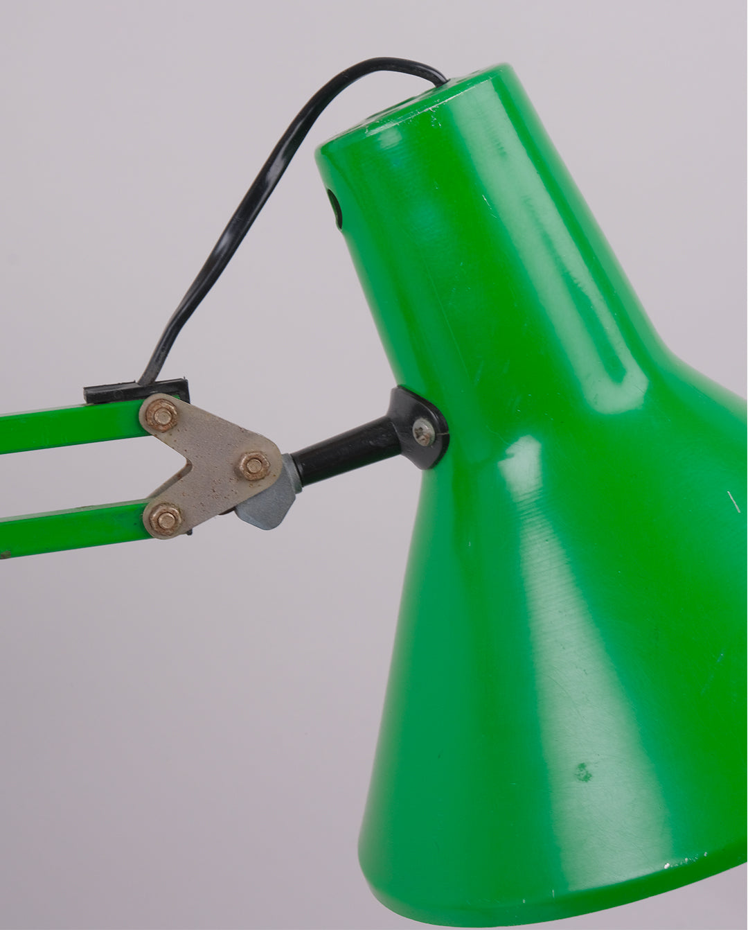 Lampe d'architecte en métal peint, années 60