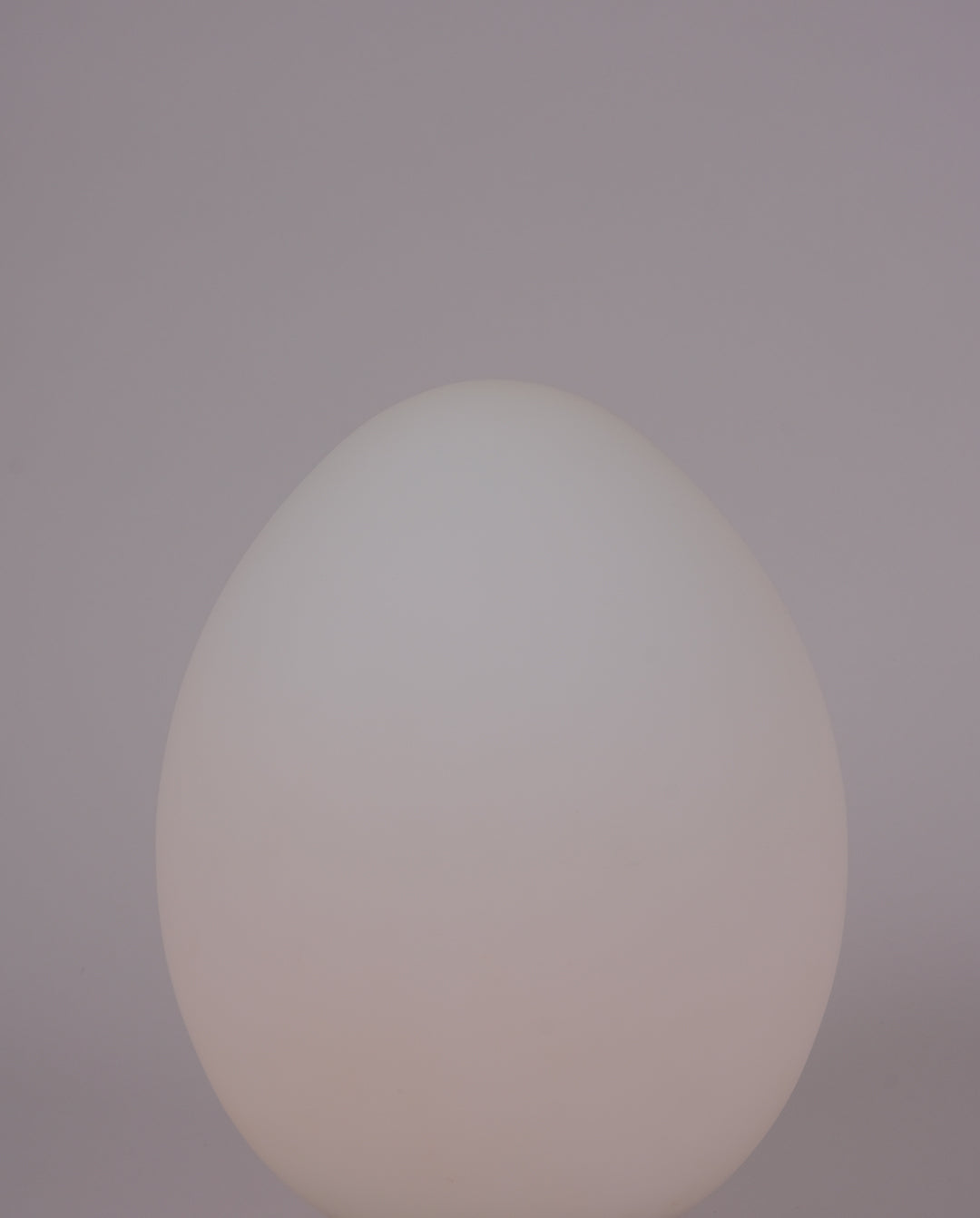 Lampe en verre dépoli