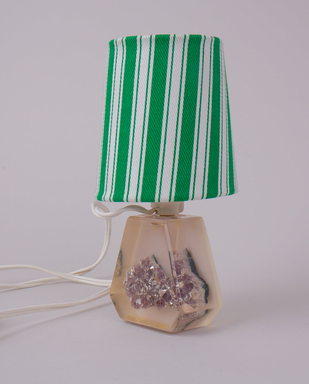 Lampe en résine