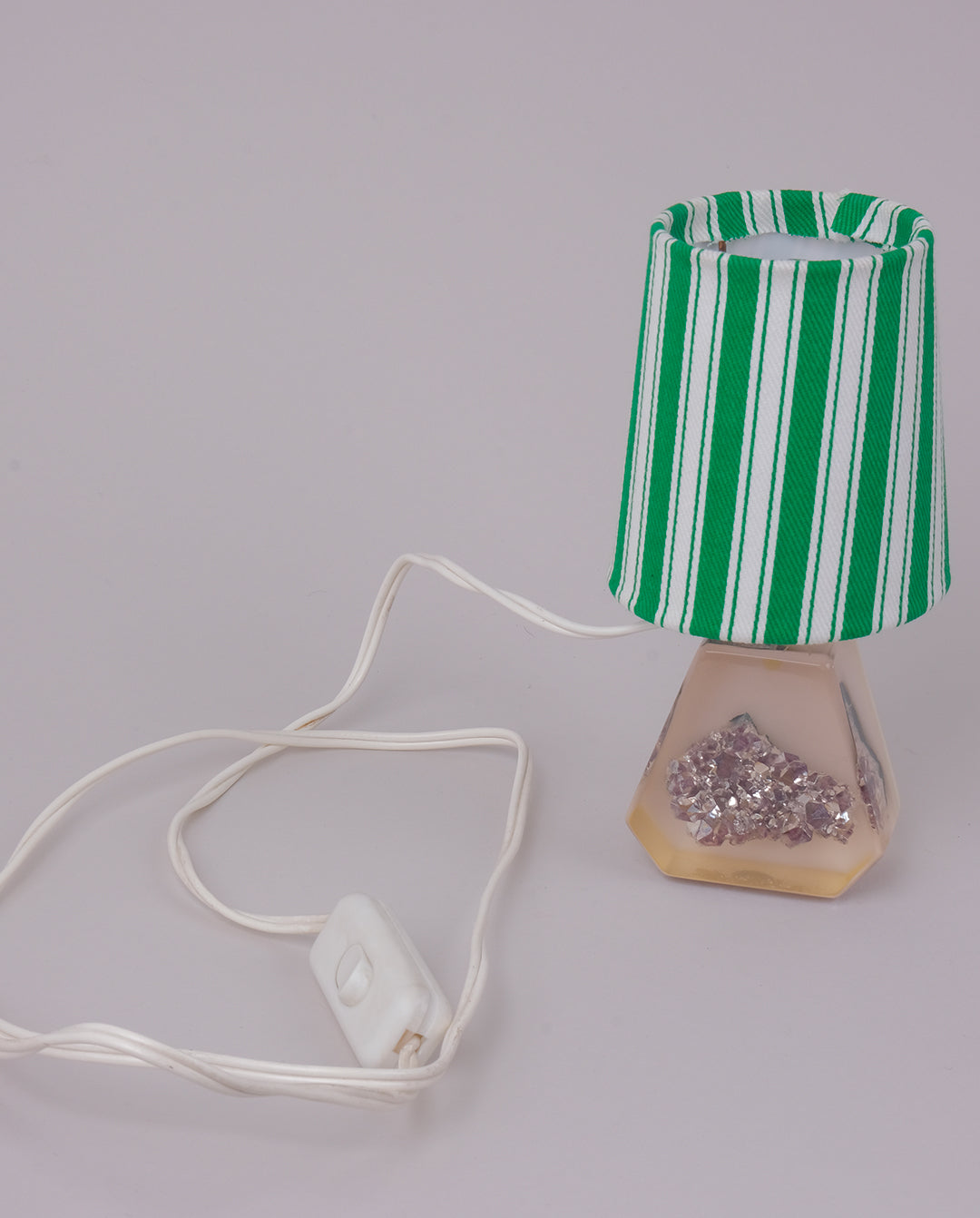 Lampe en résine
