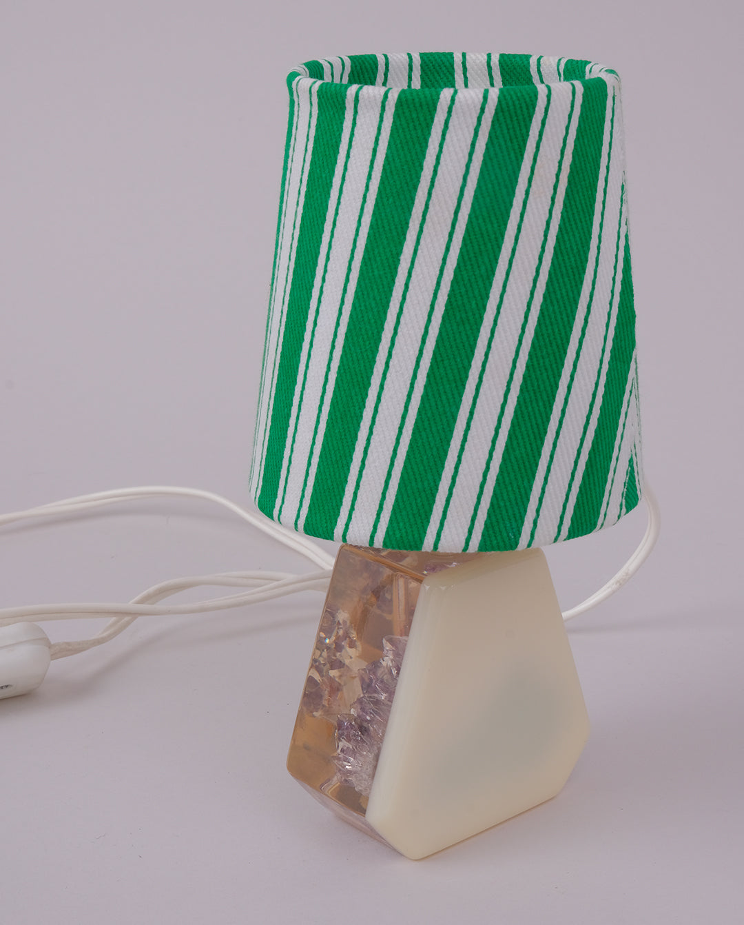 Lampe en résine