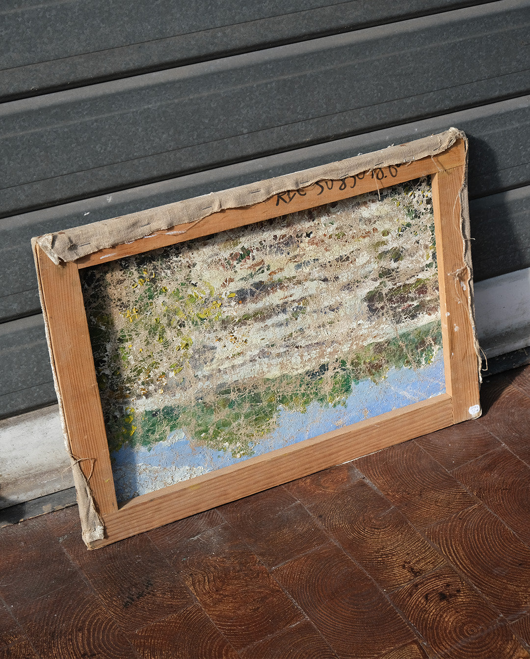 Paysage à l'huile