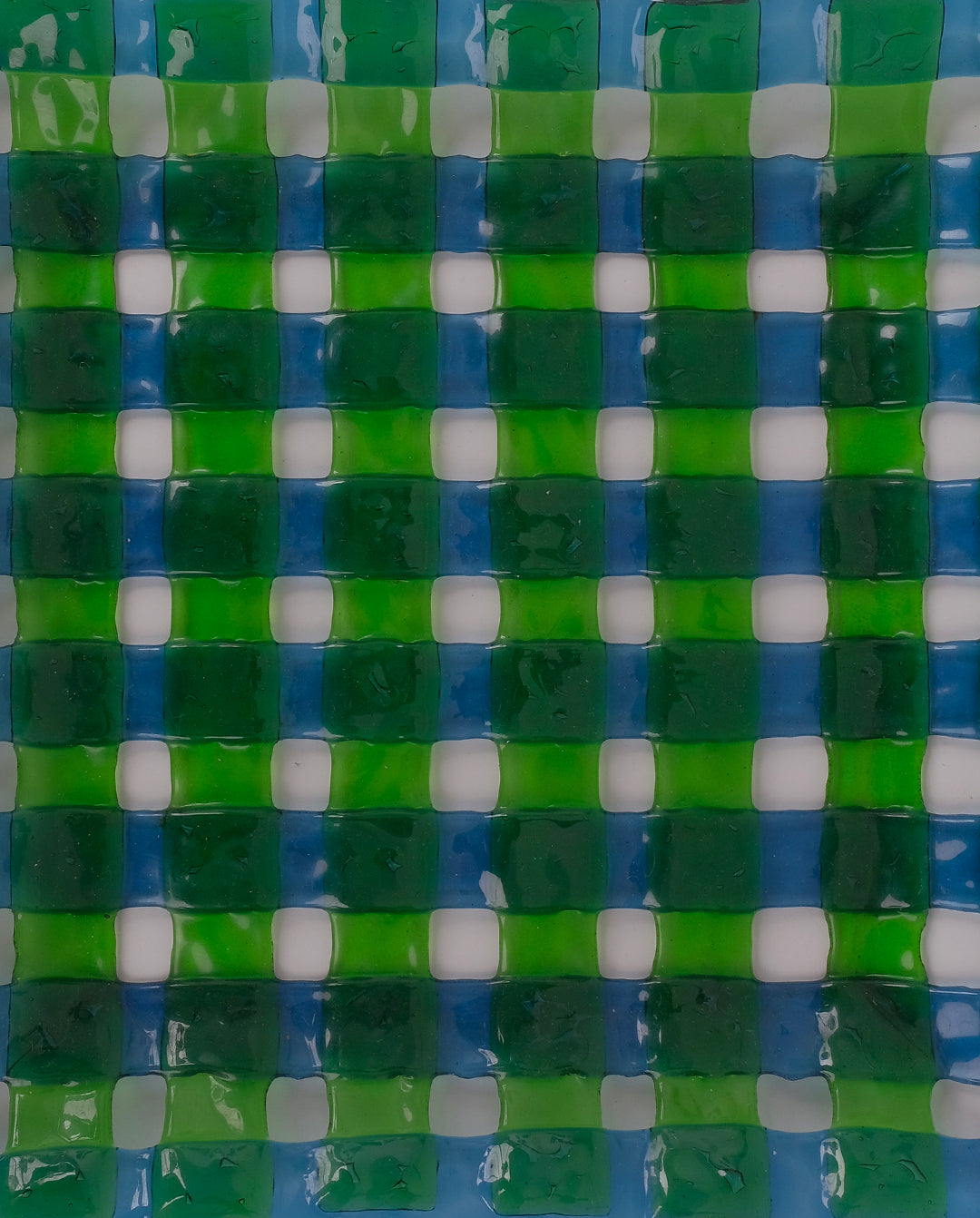 Plateau en pâte de verre
