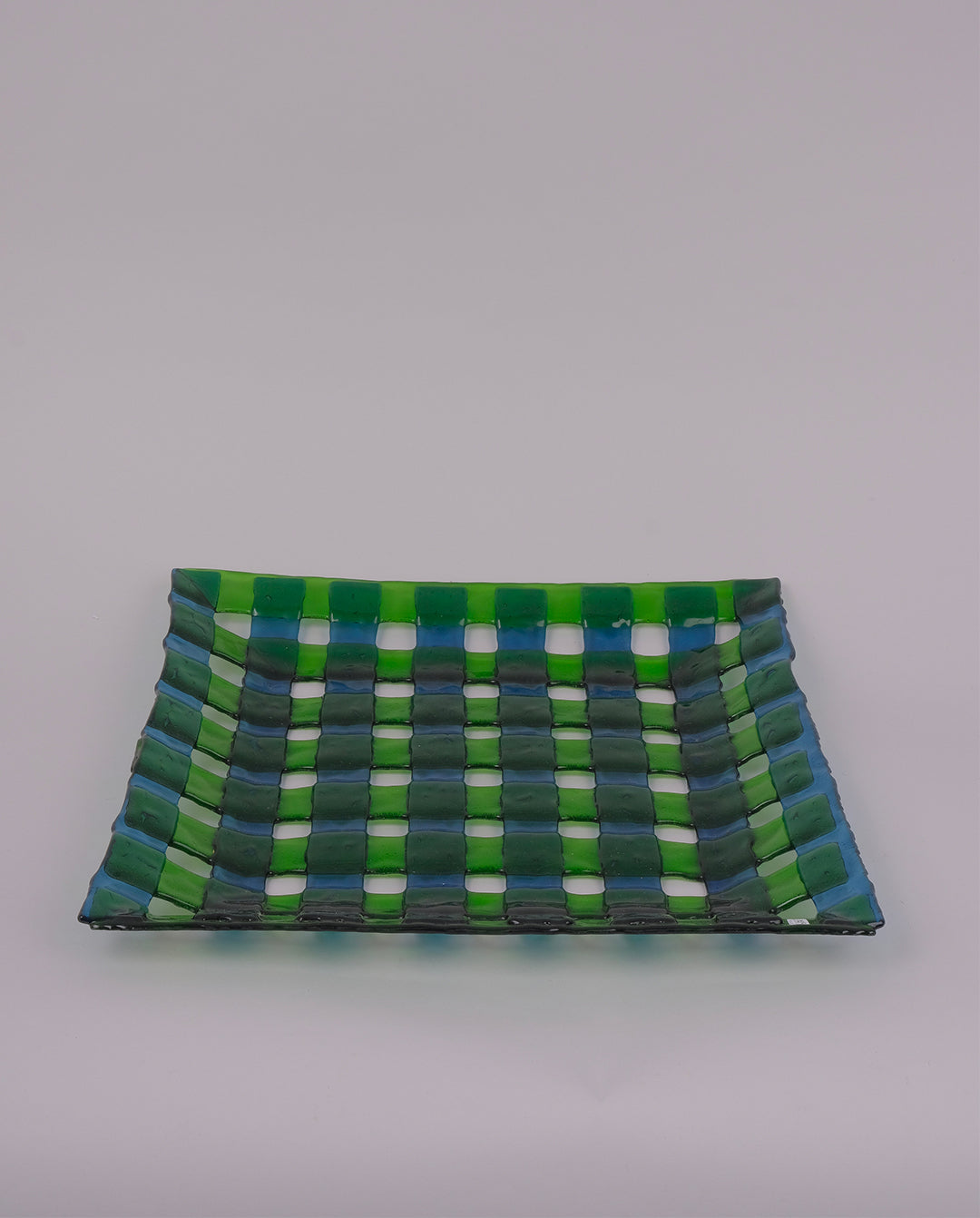 Plateau en pâte de verre
